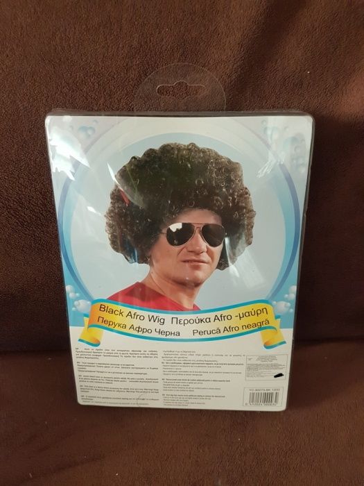 Peruca afro petrecere Halloween Craciun revelion