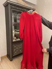 Платье вечернее размер 48-50 оверсайз цена 20тыс тенге