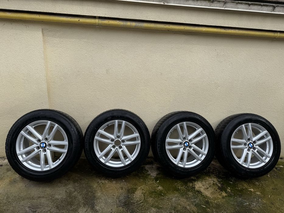 Set complet roti de iarna BMW X3,  X5, X6, Continental 255/55/R18 RFT