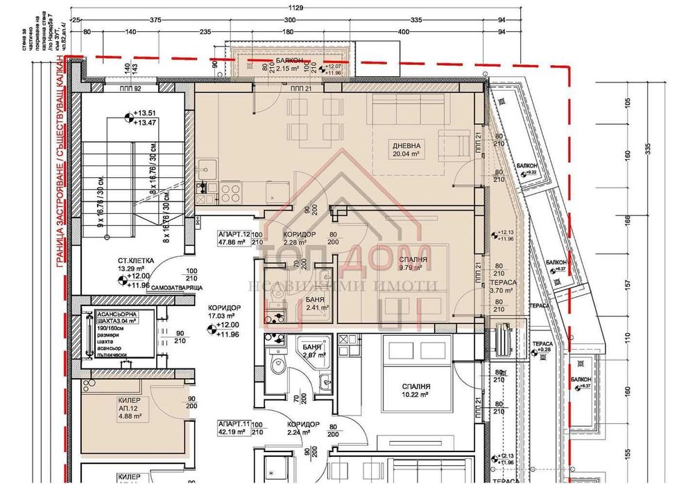 Дава се под наем Двустаен апартамент в Варна, Цветен квартал - 65 кв.м за 108800 € - Снимка #1