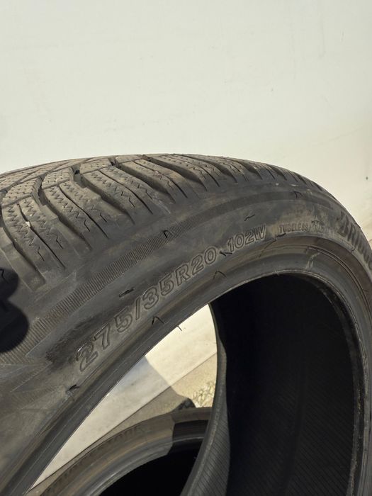 set 4 anvelope iarnă M+S Bridgestone Blizzak LM005, 275/35 R20
