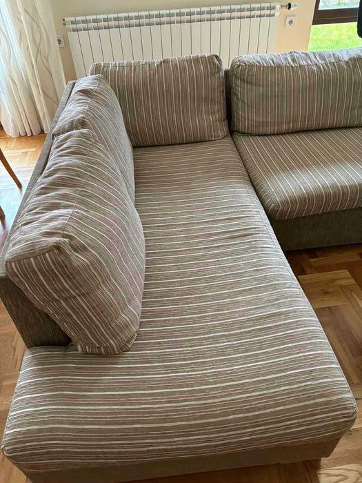 Продавам диван - ъглов, разтегателен