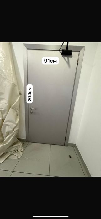 дверь с даводчикам один минус только сердцевина