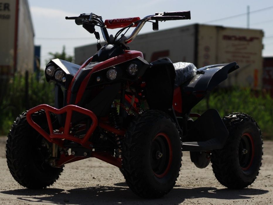 ATV electric NITRO Eco Avenger 1000W 48V 6 inch #Rosu