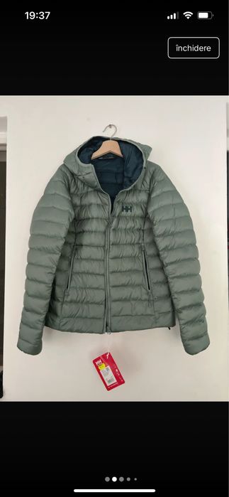 Geaca din puf HH termica si foarte usoara