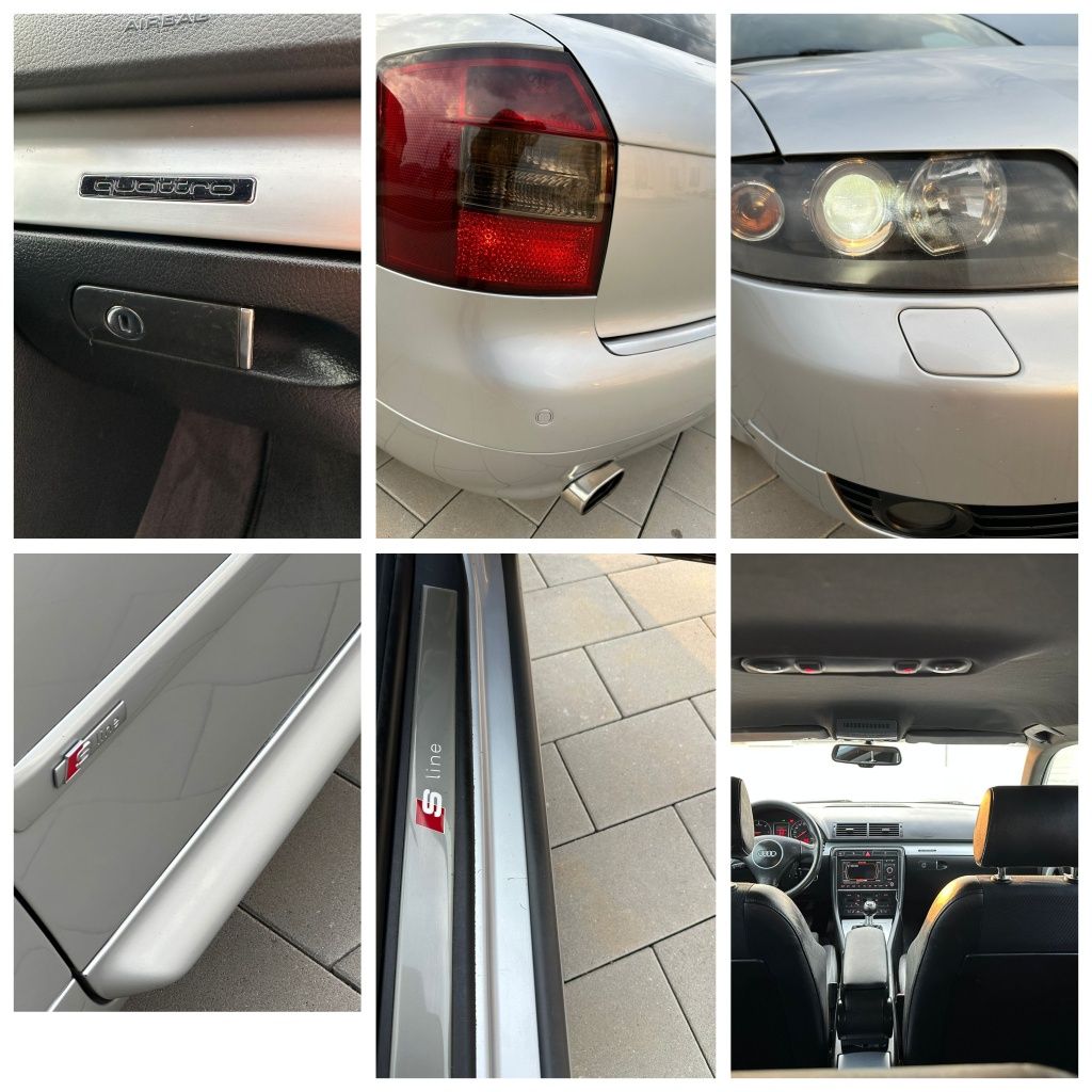 Audi A4 B6 s-line quattro 6+1 trepte 131 cp