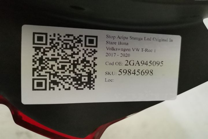 Стоп Ляв Преден Led Оригинален В Добро Състояние Фолксваген ВВ / Volks