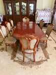 Mebel zal uchun. Stol 8 kishilik. Servant.