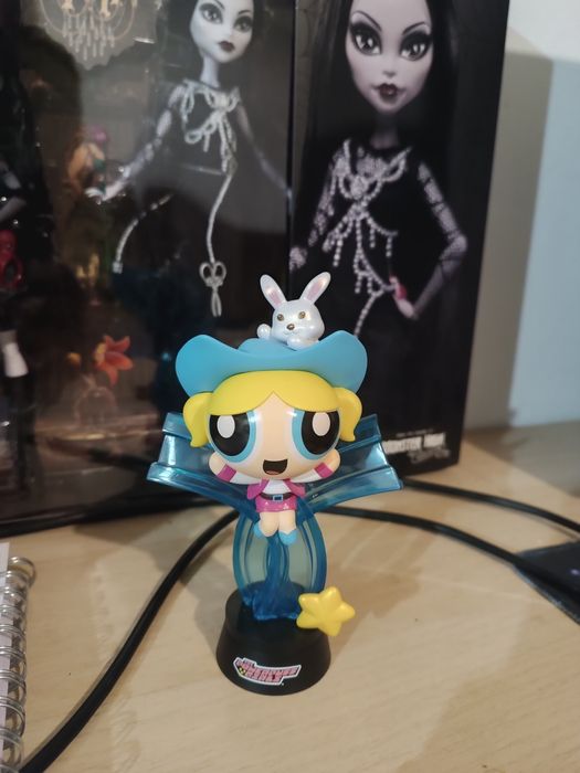 Powerpuff Girls Bubbles Реактивните момичета Бълбук Miniso фигурка