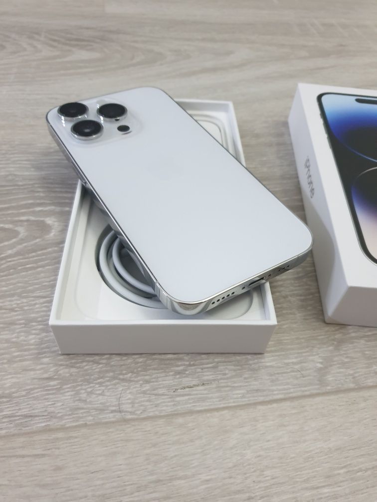 Iphone 14 Pro 128 GB Silver Impecabil