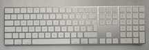 Tastatura originala Apple Magic Keyboard wireless, numerica -alb A1843