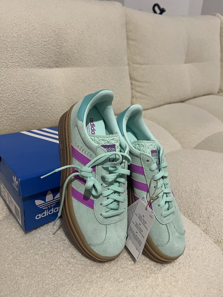 Adidas Gazelle Bold 37 1/3 Noi