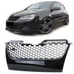 Grila GTI VW GOLF 5 fagure fara emblema - negru / crom