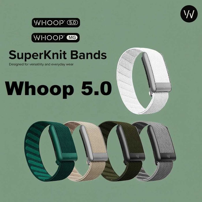 WHOOP SuperKnit 5.0 — оригинальные сменные ремешки. Есть доставка