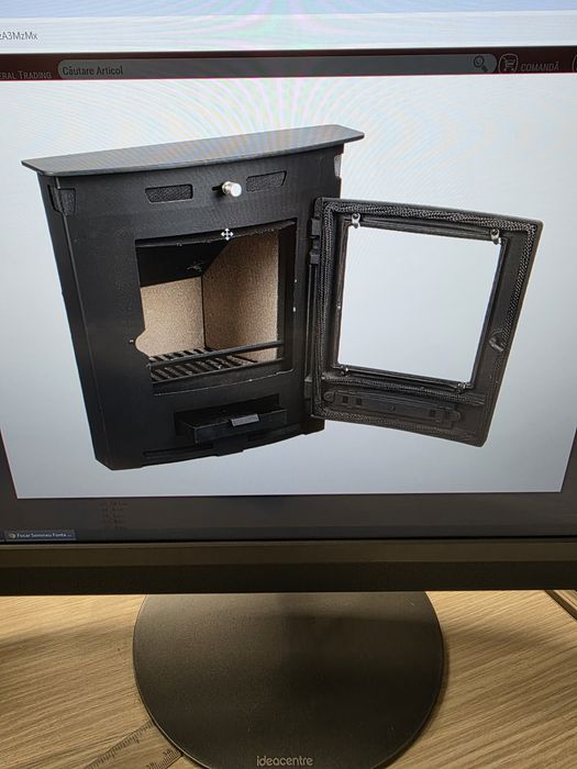 Focar semineu fonta 6kw