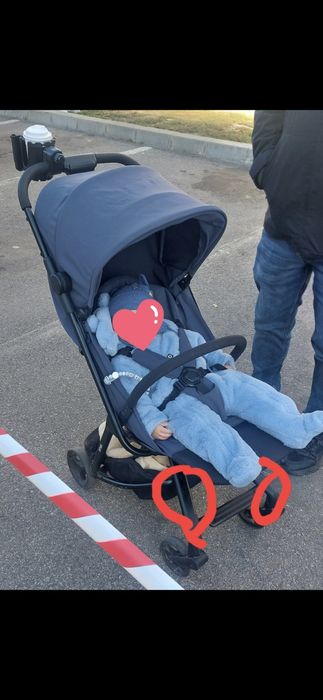 Carucior, Anex Baby, AirZ, Storm, Albastru