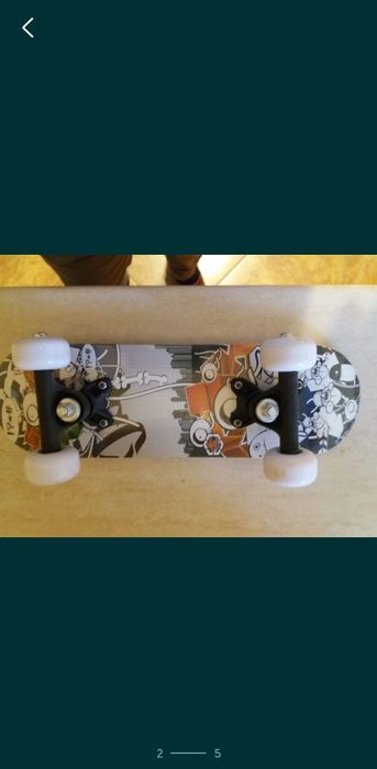 Skateboard Maxtar 43x11 cm, 3-7 ani