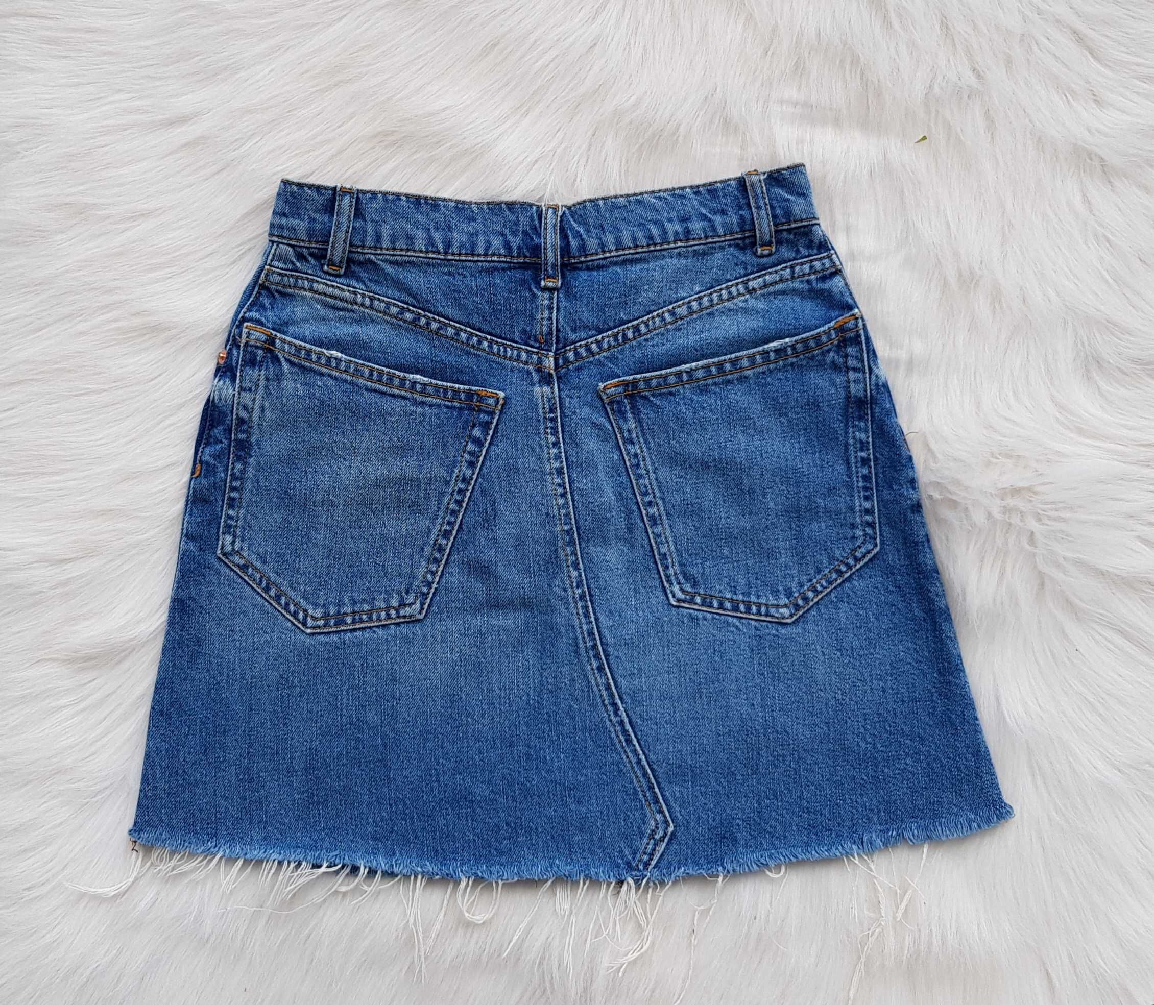 Дънкова пола ZARA размер XS-S