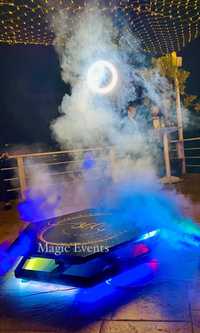Platforma 360 / Fum greu Aranjamente Evenimente / Artificii