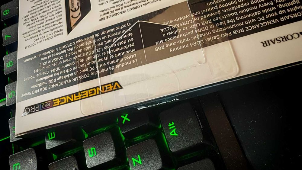 Нова ! Рам памет Corsair Vengeance RGB 2x16GB 32GB DDR4 3600Mhz