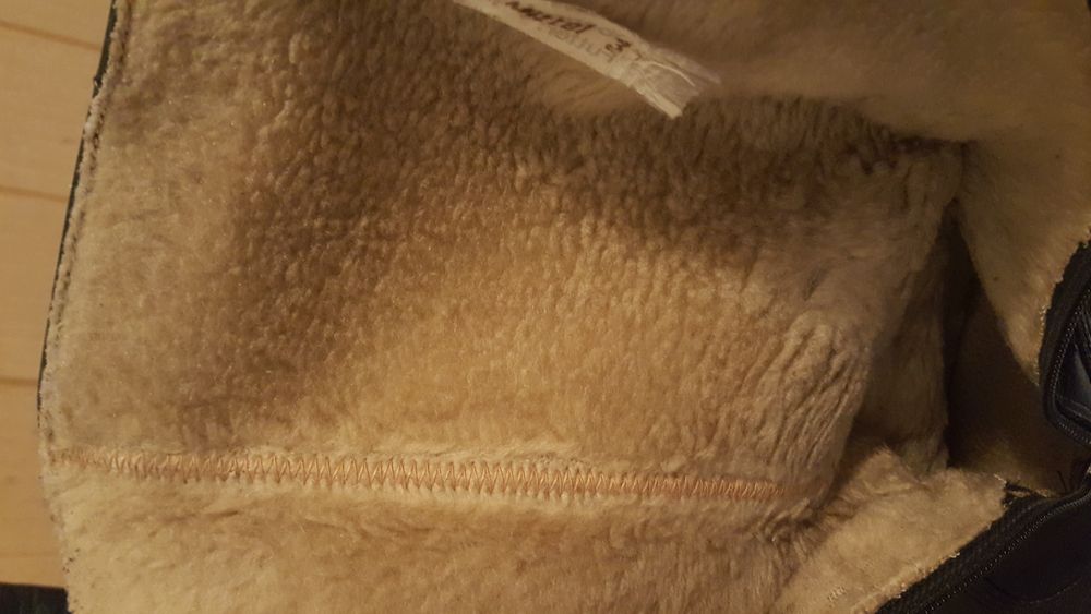 Cizme fetițe, înalte, de piele