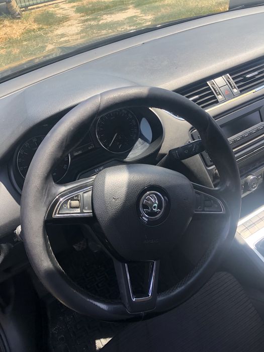 Volan piele cu comenzi si airbag Skoda Octavia 3 rapid superb yeti III
