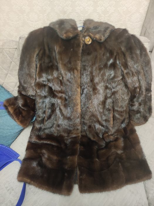Норковая натуральная шуба
