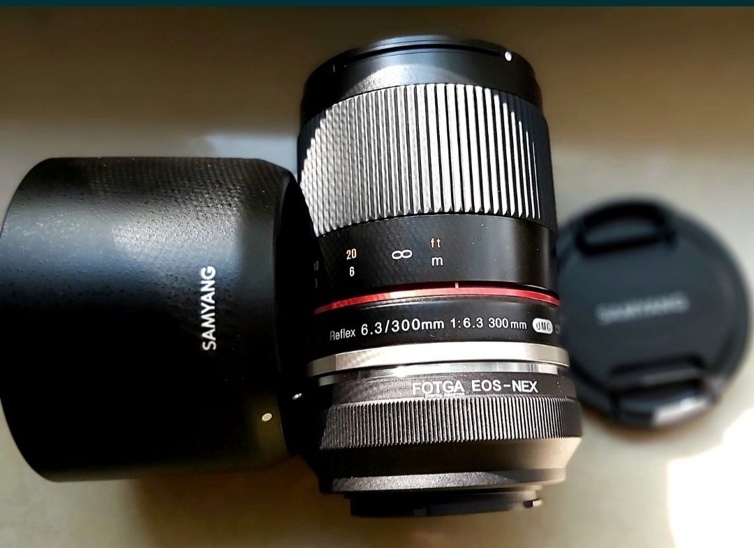 Samyang Reflex 300mm f/6.3 ED UMC CS,Sony nex,A7,Canon Eos