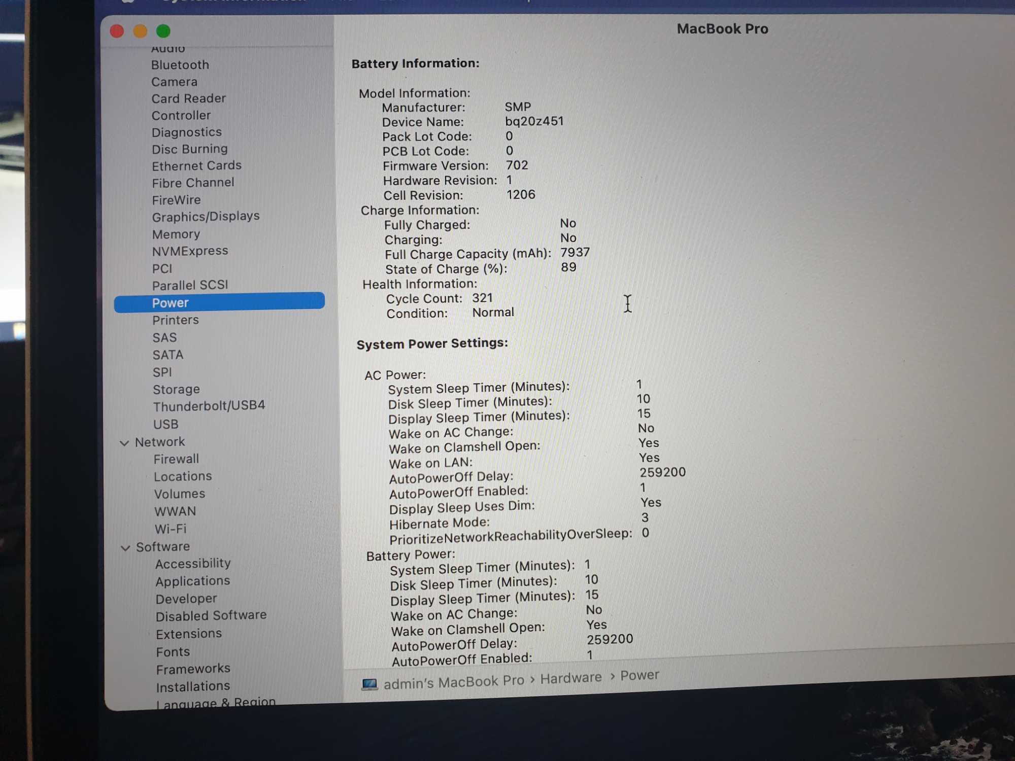 MacBook Pro  A1398