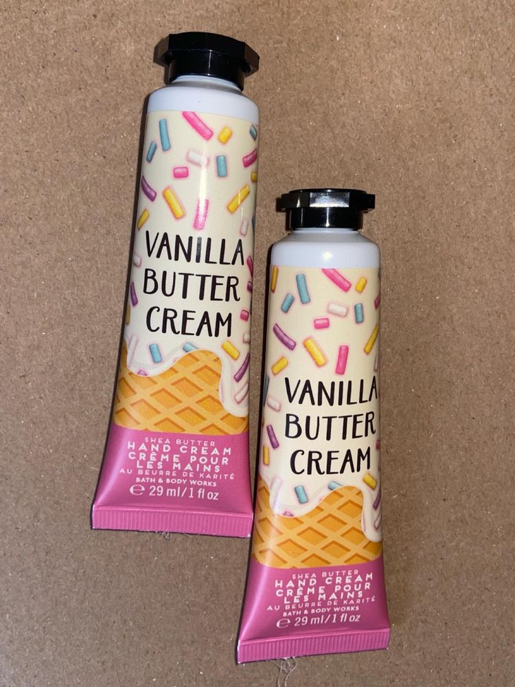 Set creme Vanilla Buttercream