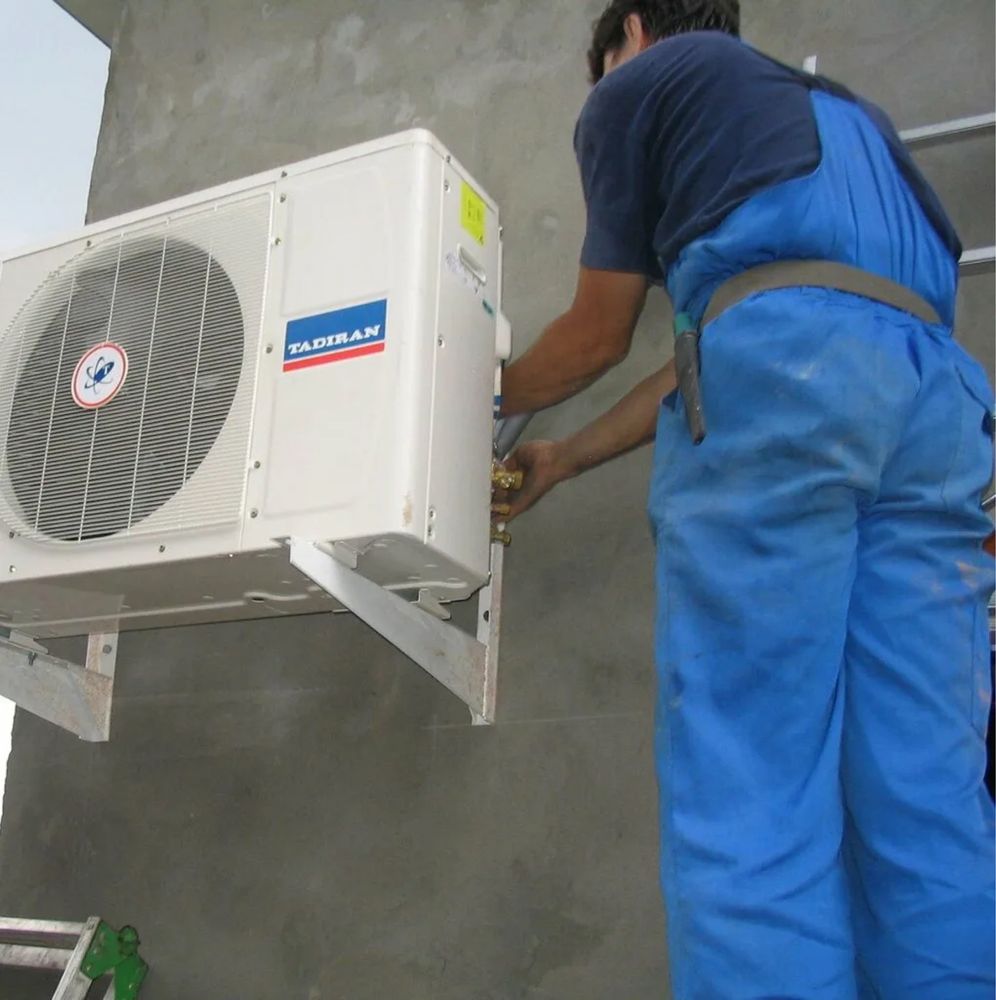 CLIMAT PRO. Кандицанер урнатамиз Установка кондицанера