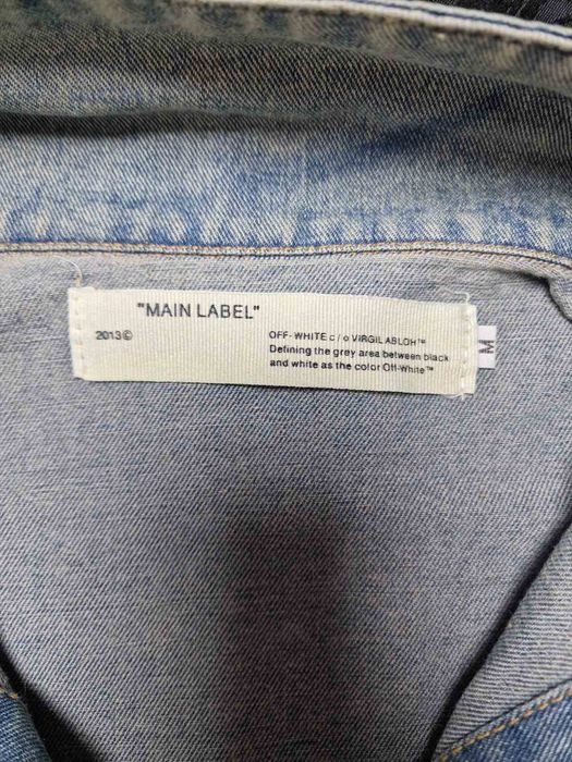 Off white дънково яке