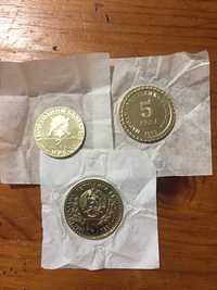 Юбилейни Български монети Нециркулирали!!