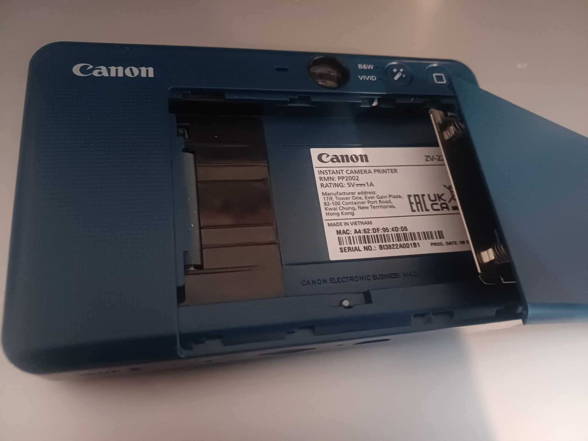 Aparat foto Canon Zoemini S2 – cameră instant