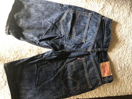 Къси дънкови панталони Levis 569