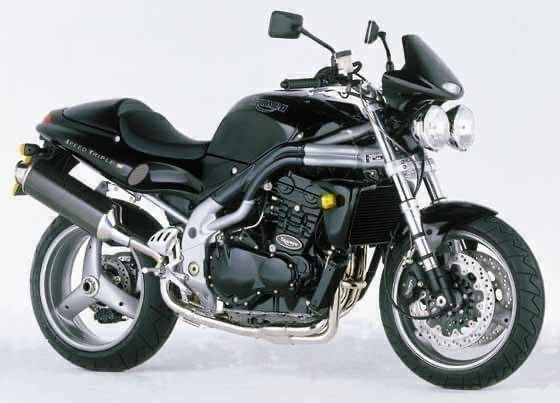 Triumph Speedtriple (1998-1999) На части