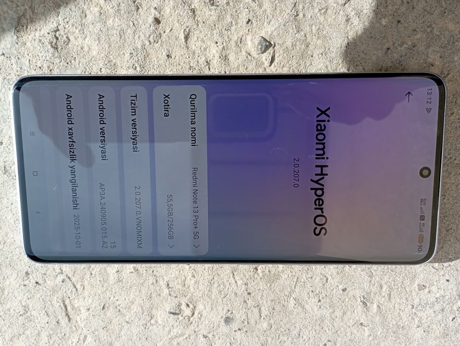 Redmi not 13 pro plus 5 g sotiladi obmen bor samsung s 22 s 23 largaa