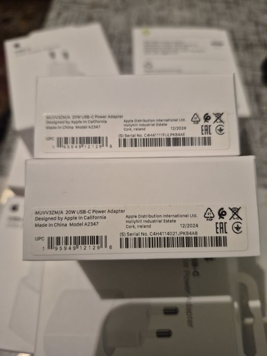 Блок питания apple 20w 2024  оригиналная зарядка  для iphone