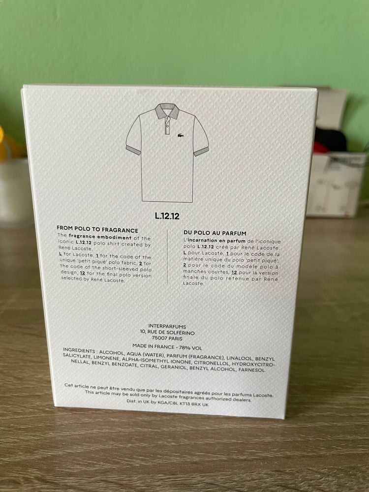 Lacoste parfum bărbătesc