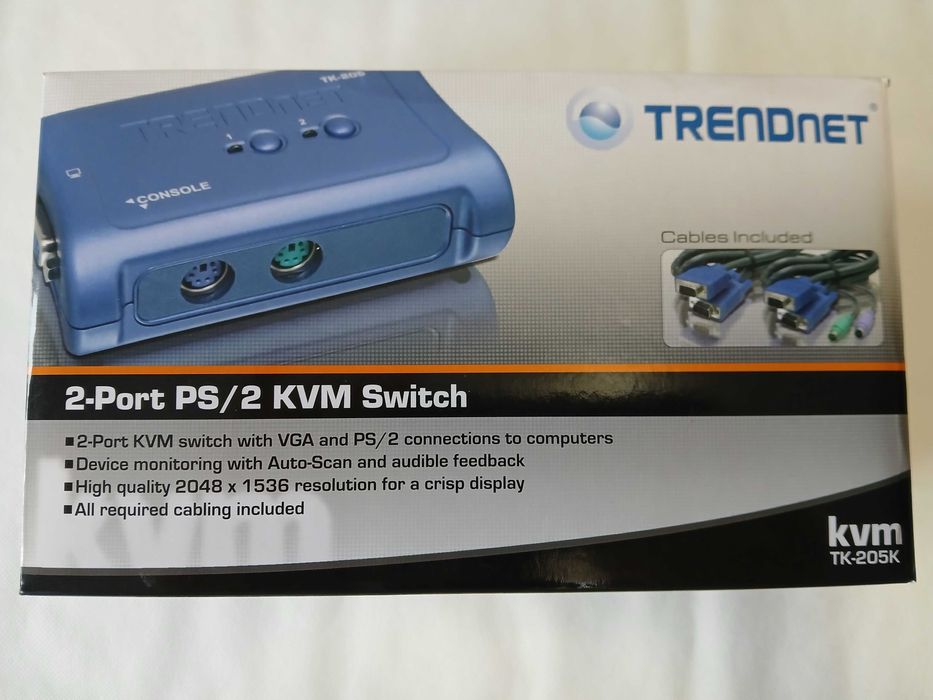TRENDNET KVM Switch 2-port