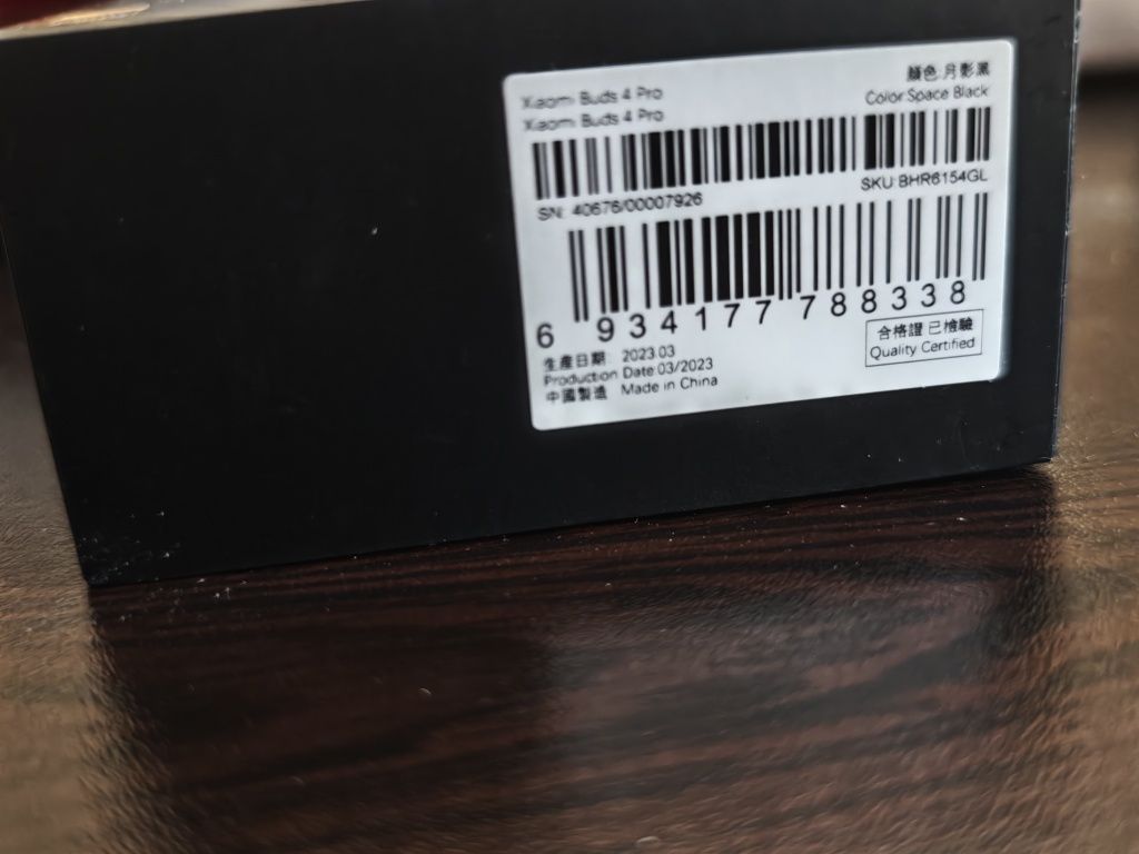 Xiaomi buds 4 pro