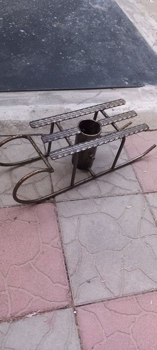 Suport brad umbrela  fier forjat vintige sanie decorativa