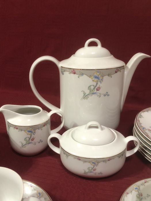 Serviciu cafea din portelan