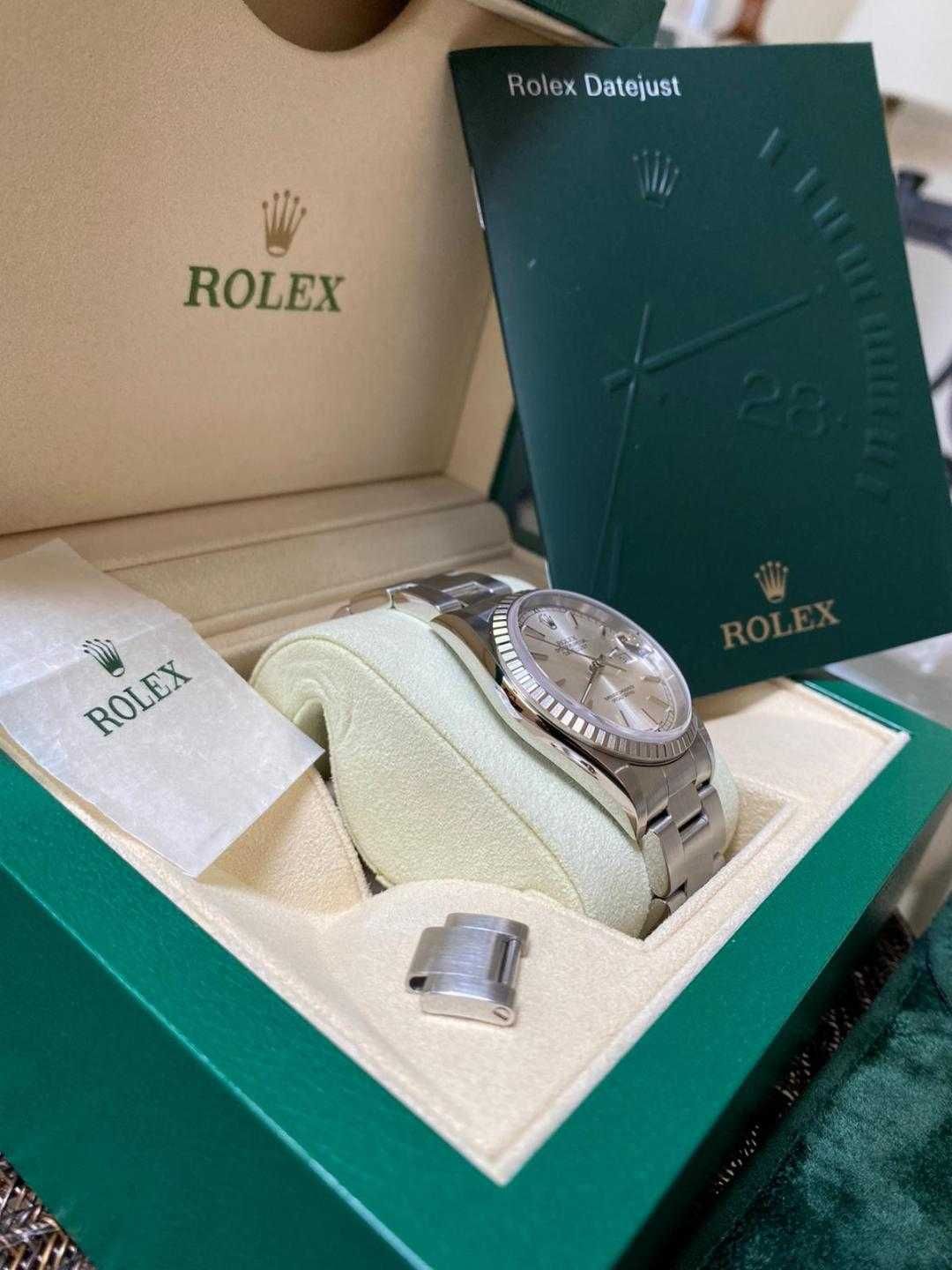 Rolex Datejust Silver Dial