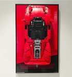 icuanuty Display Wall Board for Lego 42143 Technic Ferrari Daytona SP3