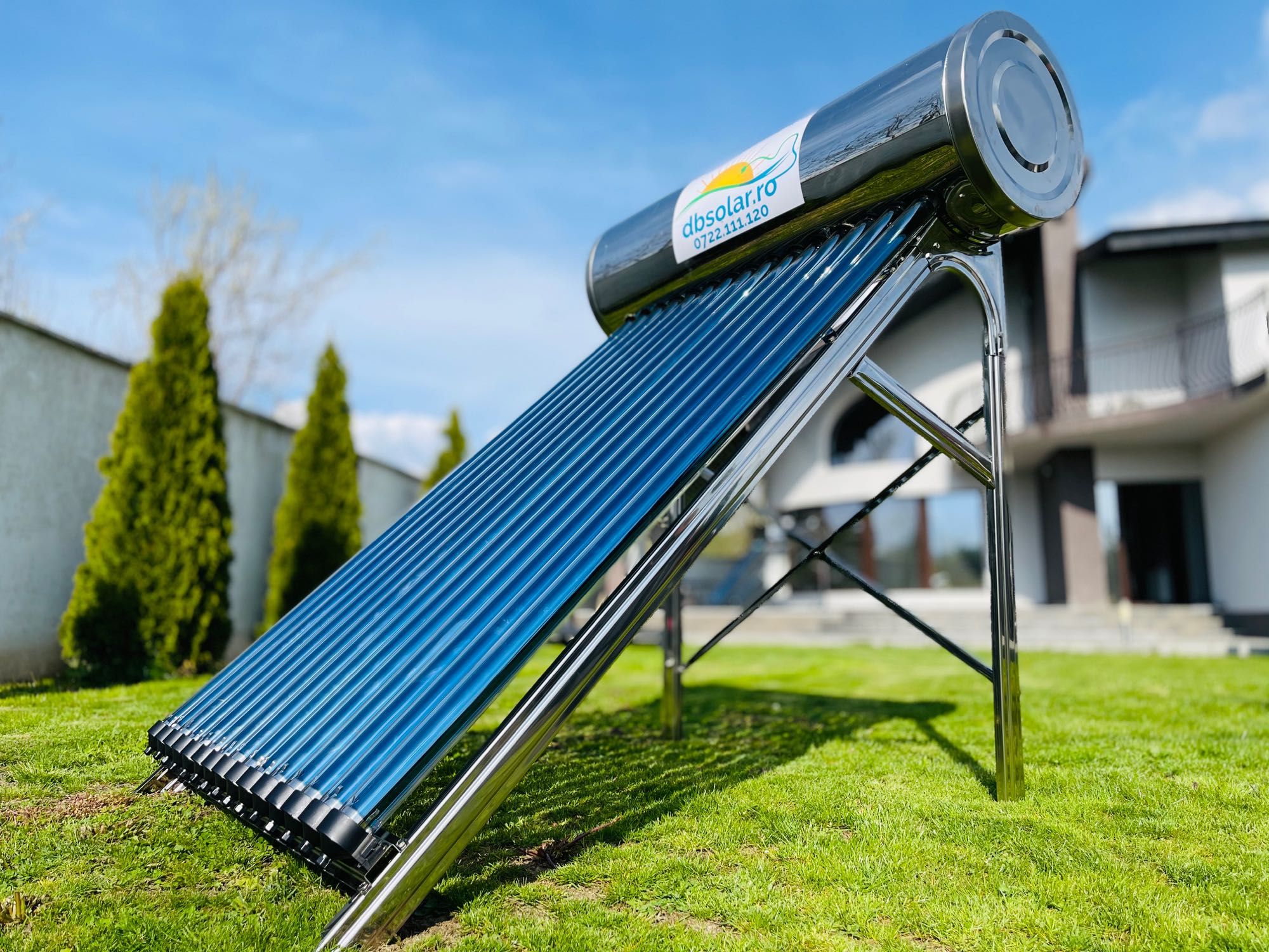 PANOUri Solare Apa Calda PRESURIZATe 150L INOX Solar Vidate NOU‼️