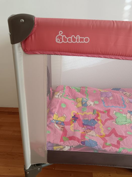 BEBINO сгъваема кошара на 2 нива FANTASY STAR
