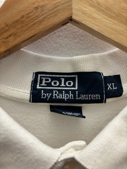 Tricou Polo Ralph Lauren XXL alb