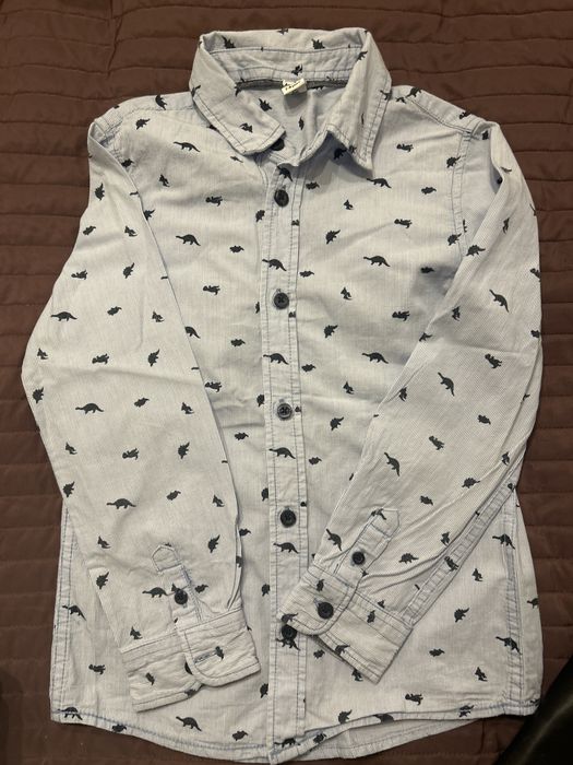 Camasa din bumbac cu dinozauri