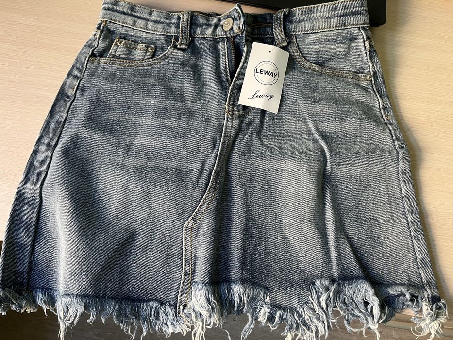 Дамска дънкова пола